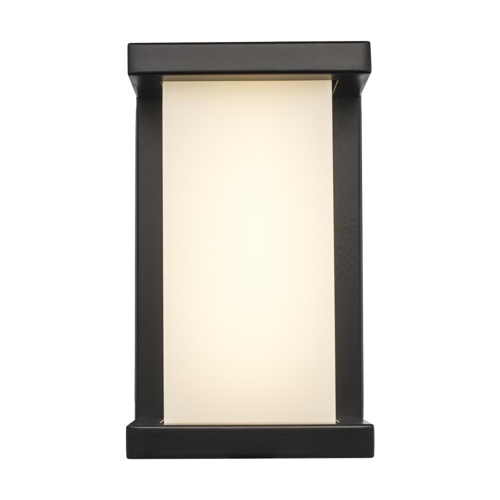 LED WALL-6" SQUARE-ADA-BK